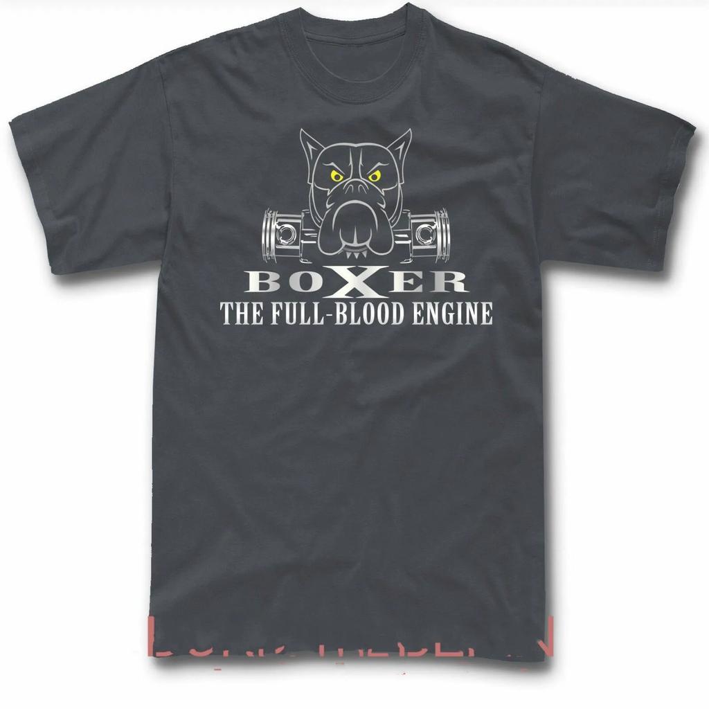 Boxer Engine Fashion Design Turbo Fans TShirt Summer Cotton Short Sleeve ONeck Unisexs T Shirt New S3XL