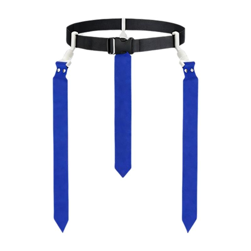 Nylon Waist Belt Soccer Belt Adjustable Football Waist Strap Soccer Training Ribbon Football Flags Football Sport Belt