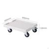 Pallet Cart, Plant Tray, Wheels, Flower Pot Rack On Tray with