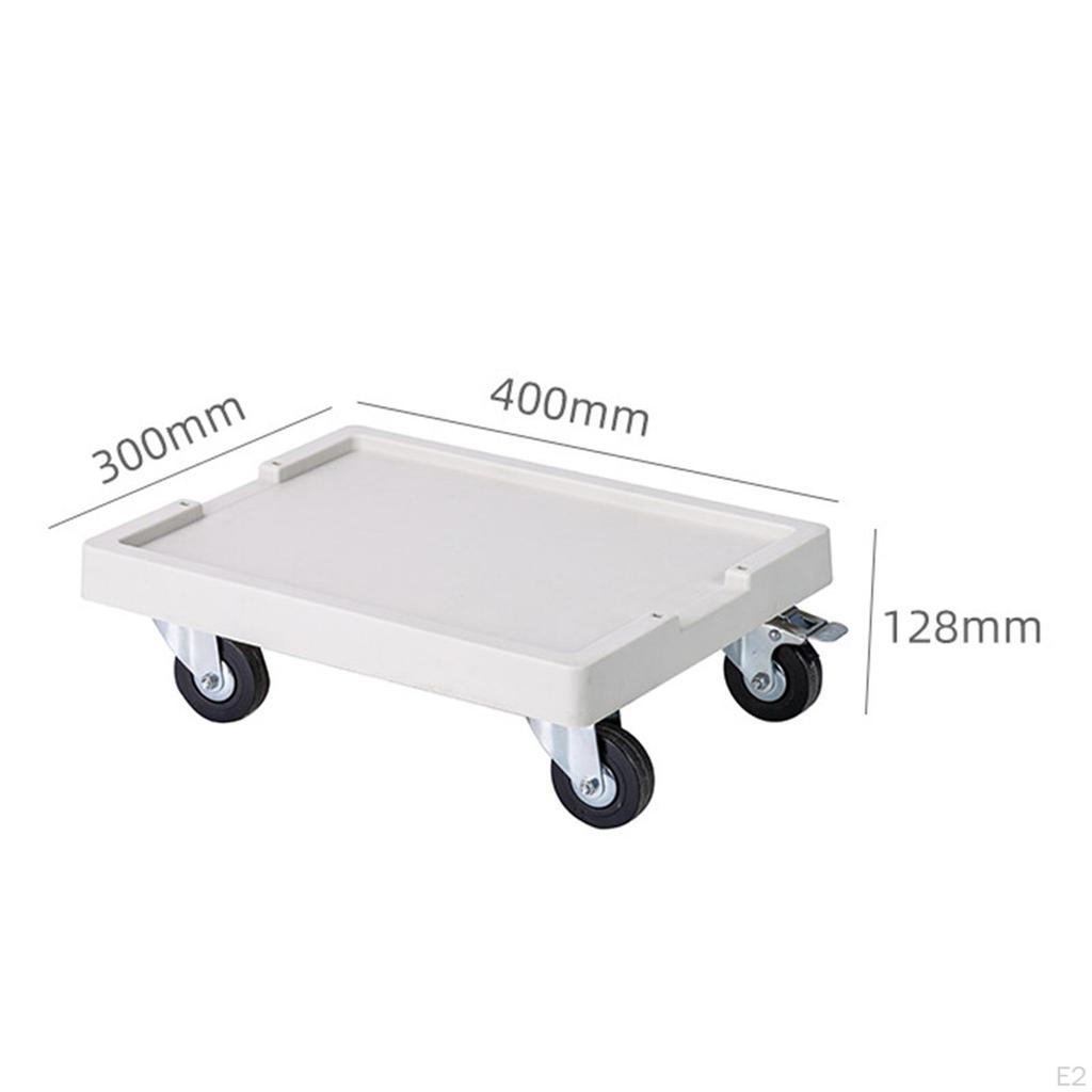 Pallet Cart, Plant Tray, Wheels, Flower Pot Rack On Tray with
