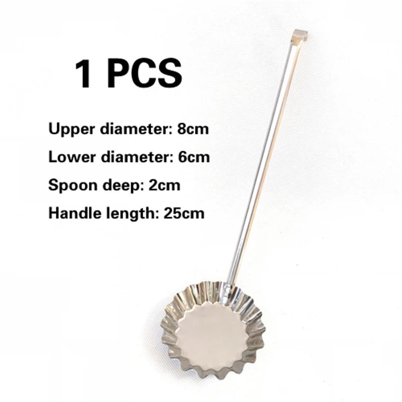 

Stainless steel fried egg tarts mould Baba mould oil Dunzi radish silk cake fried fruit oil fragrant Baba filling tool spoon