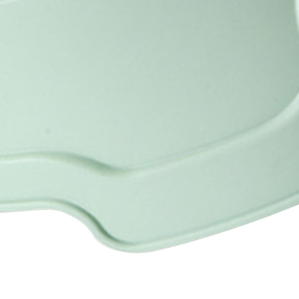 Baby-Waschkissensitz aus Plastik für Kleinkinder und Erwachsene, sicher und langlebig, grün