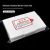 Lint-Free Nail Wipes: Hard-Type Cotton Pads for Gel Polish Removal