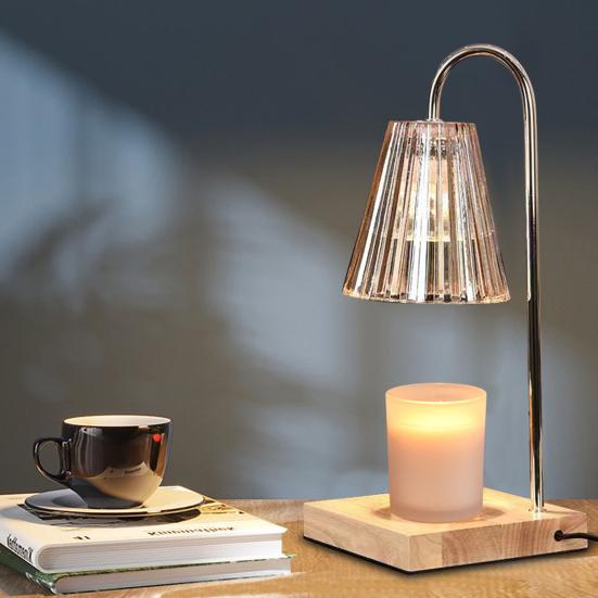 Candle Warmer Lamp with Timer & Dimmer Wax Melting Lantern for Home Decor Aromatherapy Gift for Women Modern Candle Lantern for Living Room & Bedroom