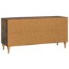 TV Cabinet Smoked Oak 102 x 34.5 x 50 cm Particleboard