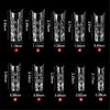 Clear Square Nail Tips for Acrylic Nails Long Nails Art Full Cover Easy To Apply