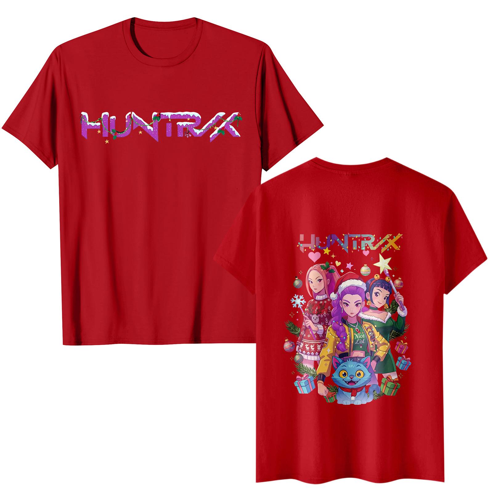 

Детская повседневная футболка с коротким рукавом и принтом букв 110 красный