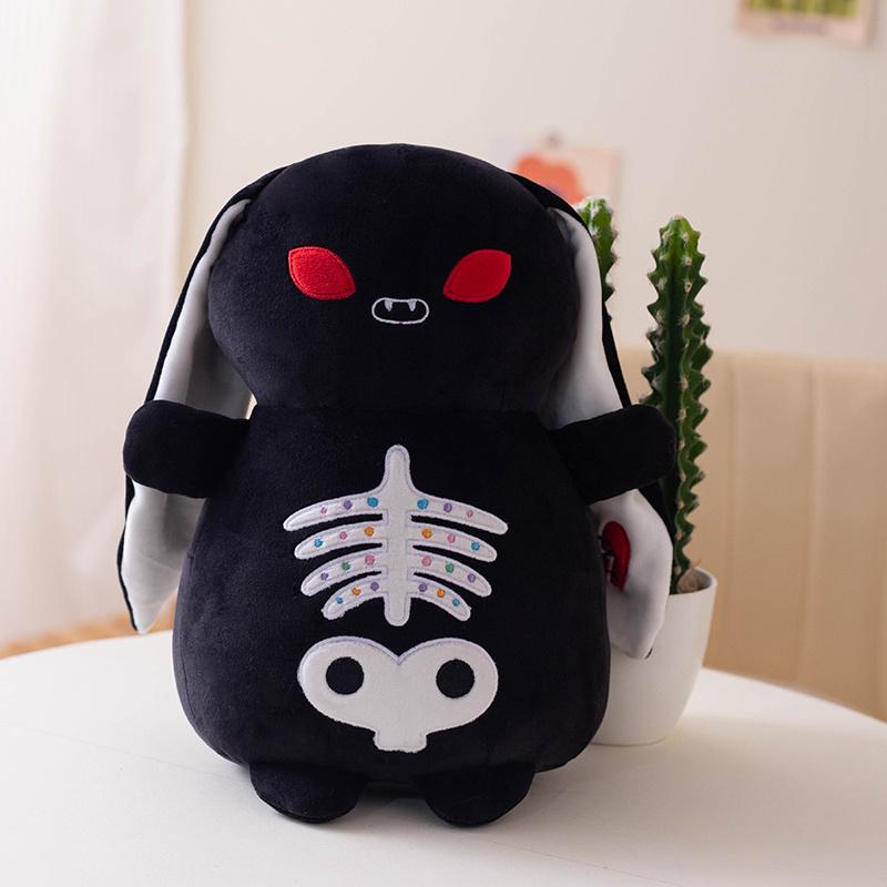Halloween Party Decor Cute Plushies Pumpkin Ghost Bat Bunny Soft Doll Halloween Plush Bat Toy Girl Boy Gift