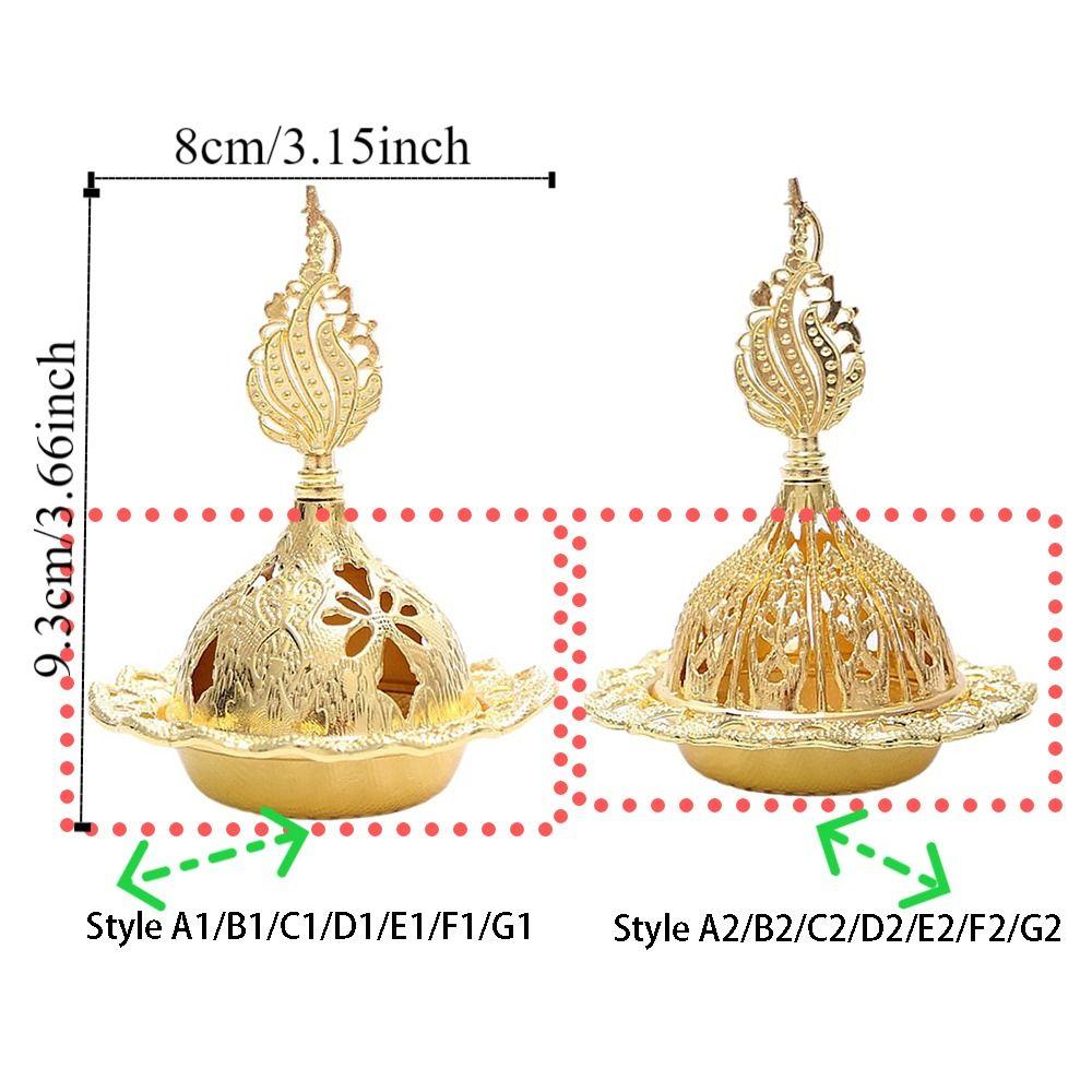 Stern Weihrauch Brenner Mond Turm Öl Brenner Weihrauch Herd Ramadan Party Decor Muslimischen