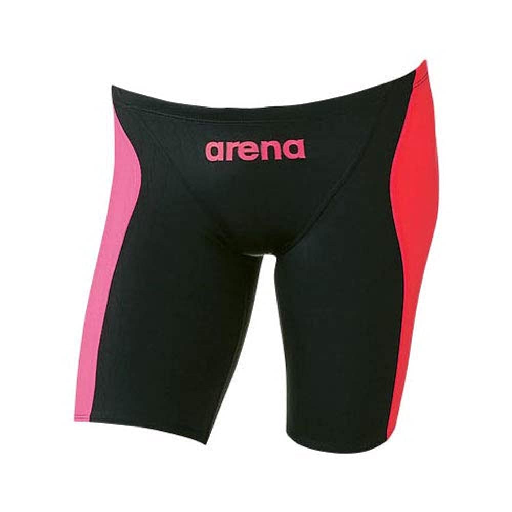 

arena Racing Swimsuit Half Spats ORIAZ1526M BKPK x Pink x SS FINA Approved Black x Pink Men s (Black Red) 3) [Limited]