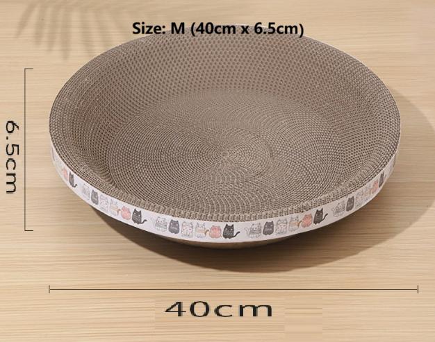 Corrugated Paper Cat Bed Scratcher Pet Scratching Board for Cat Scratching Pad Sleeping Bed