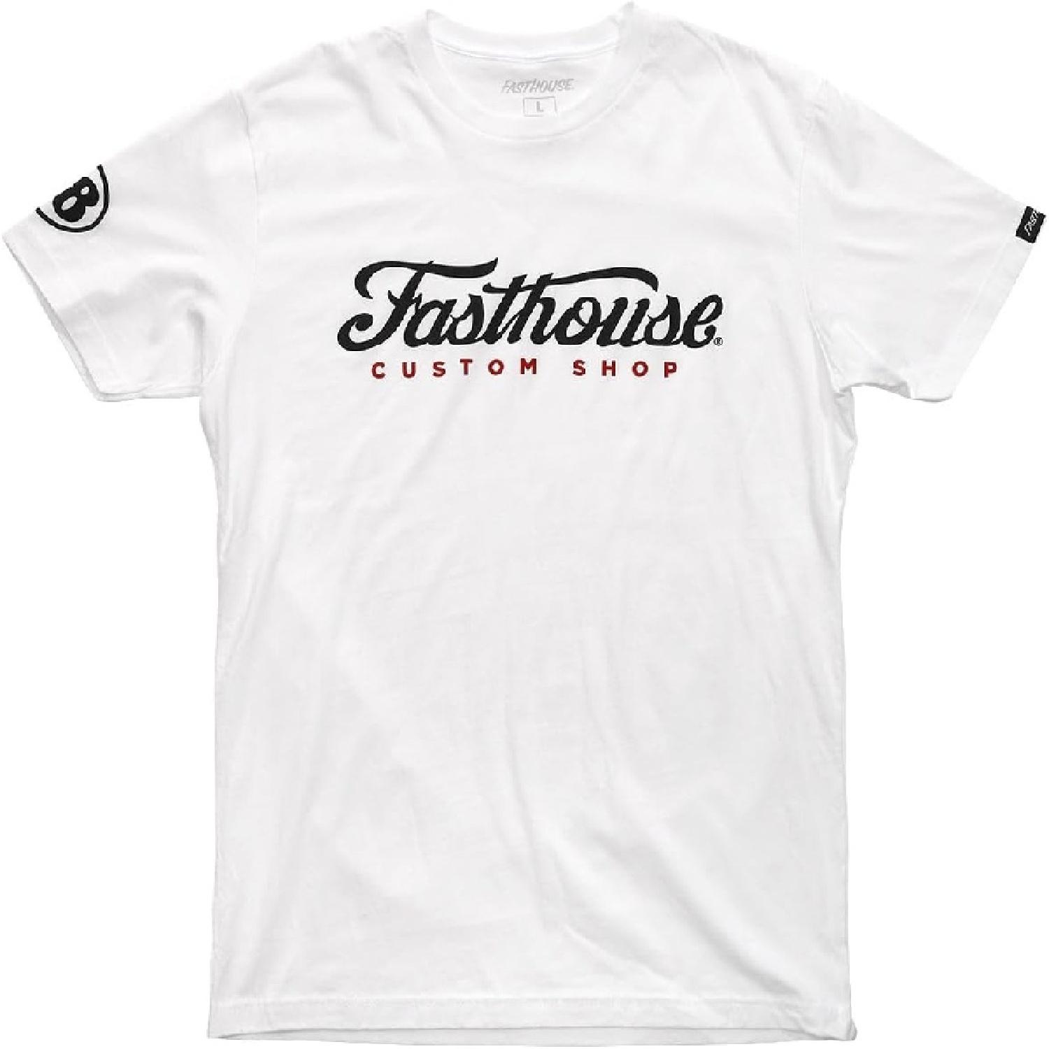 FASTHOUSE Morris Short Sleeve Tee S белый