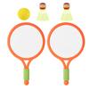 Racchette da tennis per bambini, set di racchette da tennis per bambini dai 2 ai 15 anni, racchetta da badminton con racchette da tennis e 2 volani