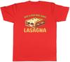 Nur ein Junge, der Lasagne liebt Unisex T-Shirt Italien Essen Schichten Käse T-Shirt Geschenk