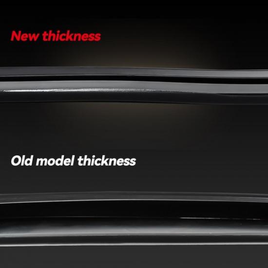 Labbro Spoiler Posteriore Tetto Auto USA UNIVERSALE Ala Spoiler Nero Lucido Baule Coda Stile V 45"