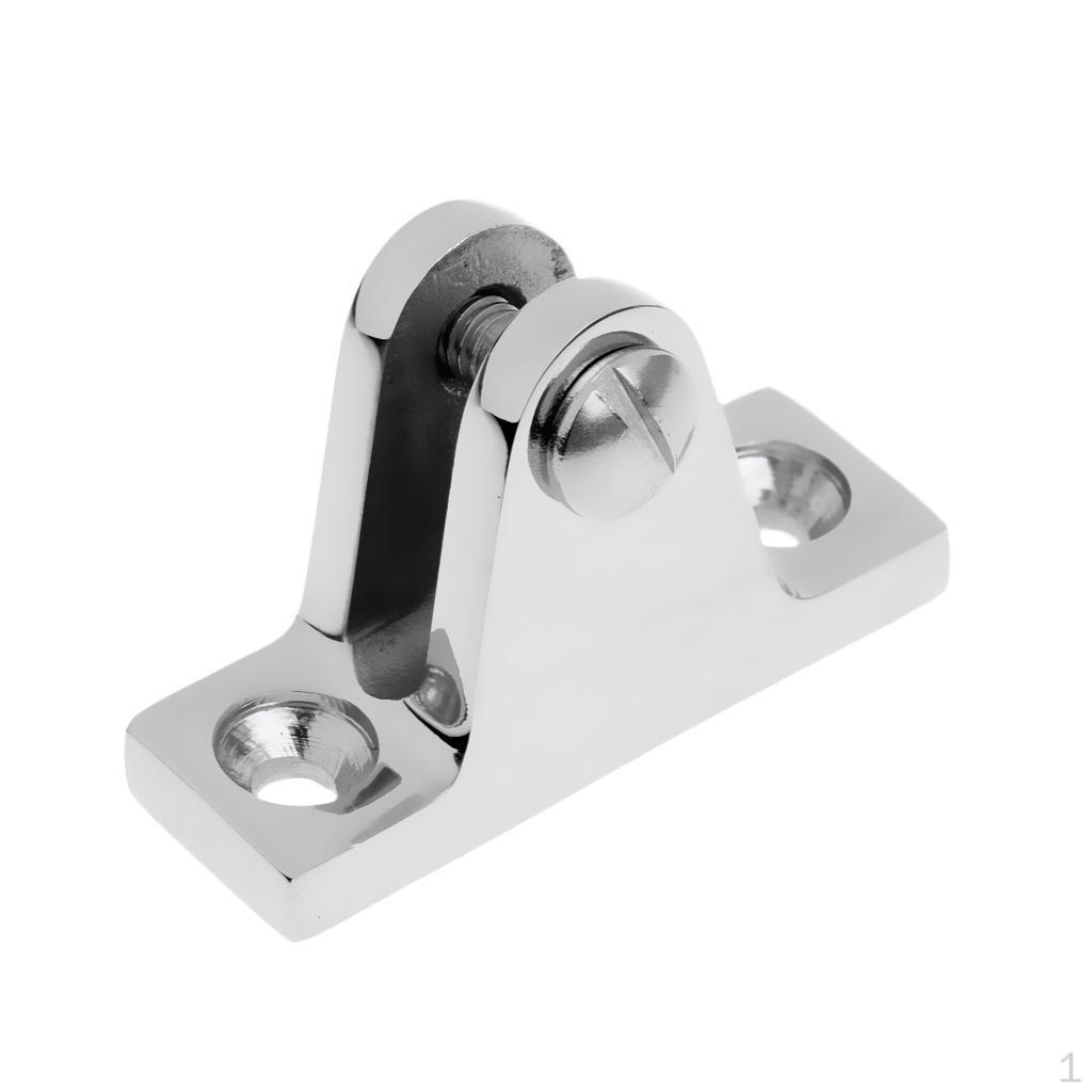 

Polished Boat Deck Hinge Mount Stainless Steel Fitting Hardware