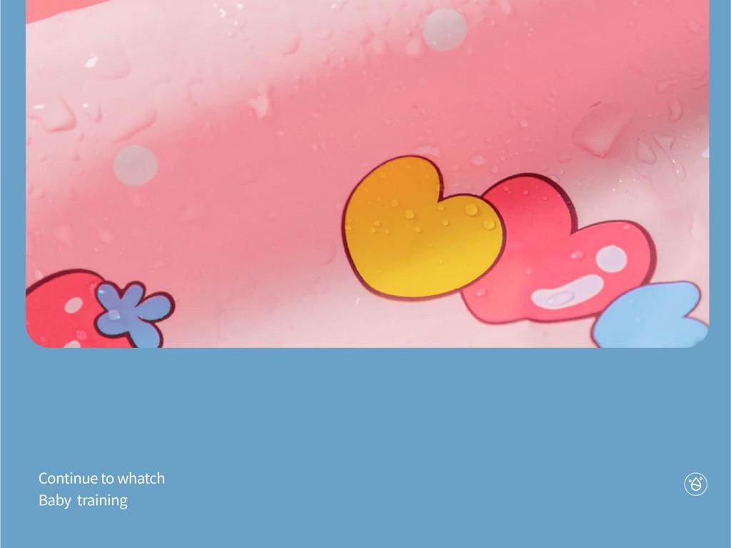 Kids' Cartoon Raincoat for Toddlers & Students - Waterproof Rain Cape with Seat Cover