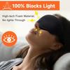 6D Sleep Mask Blockout Light Blindfold Sleeping Aid Eye Mask Soft Memory Foam Face Mask Eyeshade Slaapmasker Eye Cover Patch