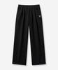 SATUR One-Pleat Sweatpants Black