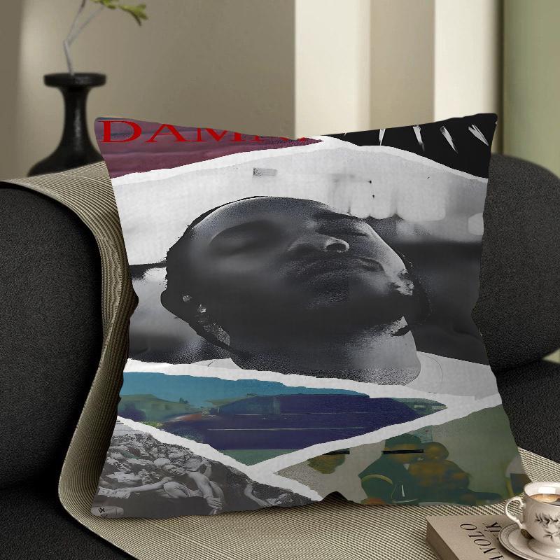 Kendrick Lamar Music Cushion Cover Decorative Pillow Sofa Home Decor Case Pillow Cases
