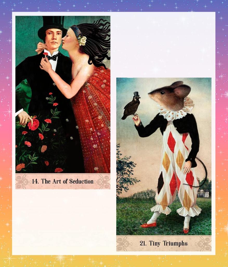 Oracle of Mystical Moments Japanese Instruction Oracle Cards Tarot by lulucouture [Includes Manual] [Authentic]