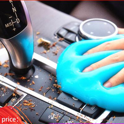 Autolavaggio Interni Auto Gel per la pulizia Melma per la pulizia della macchina Sfiato automatico Dispositivo per rimuovere la polvere magica Colla Tastiera del computer Pulitore per sporco