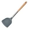 Cooking Spatula with Hole Heat-resistant Beech Non-stick Colander Spoon Spatula Kitchen Utensils