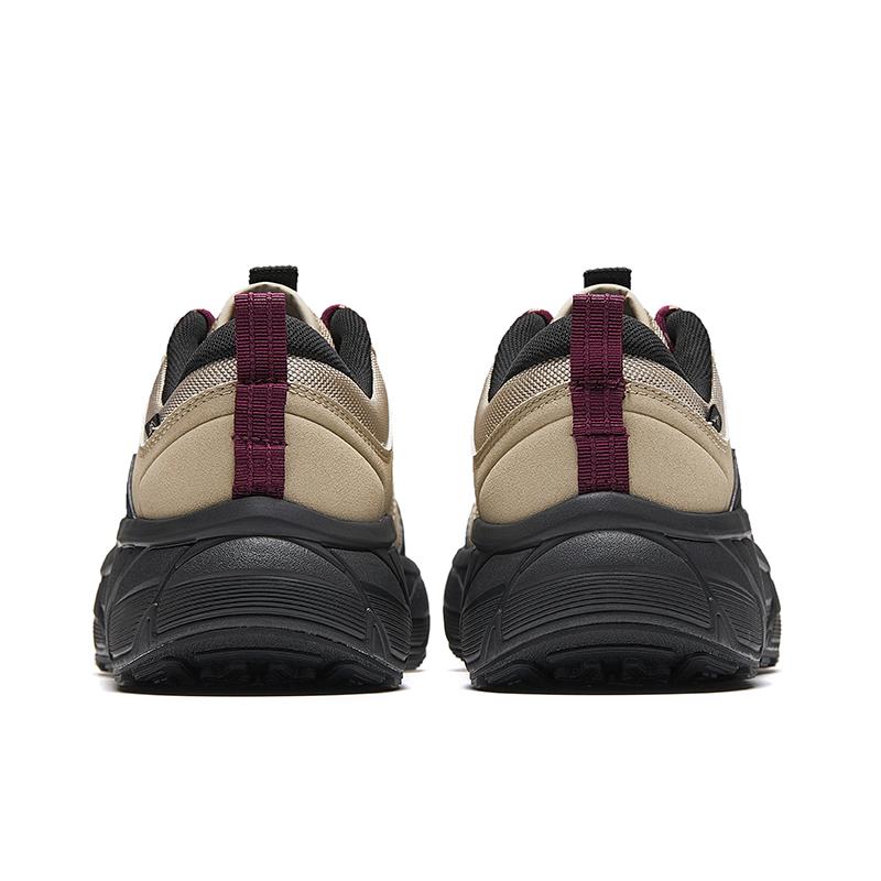 Anta Outdoor Work Protective Full Rubber Sole Non-Slip Wear-Resistant Sports Shoes Men Sneakers Naked-Khaki Basic-Black 112548860-4