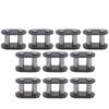 10pcs T8f Chain Master Link Steel Wear Resistance Connectors Lightweight Direct Replacement