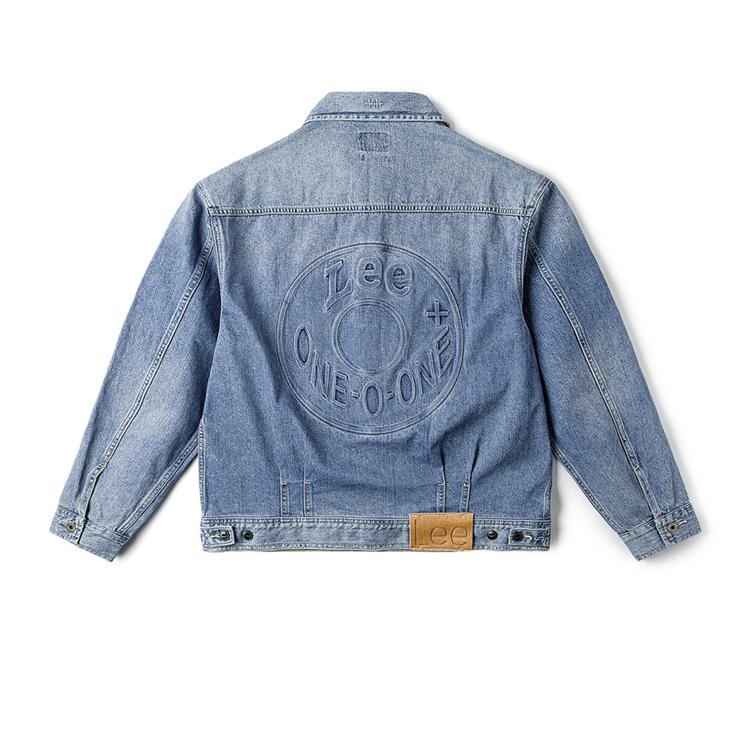 FW24 Mall Style Early Autumn Comfortable Version 101 Long Sleeve Denim Jacket With Back Donut Button Embossed Logo Men Jackets LMT007856203487A06053