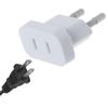 CN US To EU Euro Europe Plug Adapter Round Socket Converter Travel Electrical Power Adapter Socket
