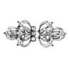 1 Pair Shiny Alloy Cardigan Collar Clips Holder Women Decor Crystal Cape Cloak Clasps Fasteners Buckle Brooch Clip