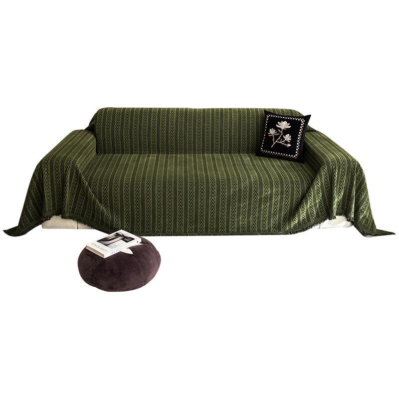 Chenille Cat-Scratch Resistant Sofa Throw - All-Season, High-End Feel, Fully Wrapped, Dirt-Resistant Blanket Cover