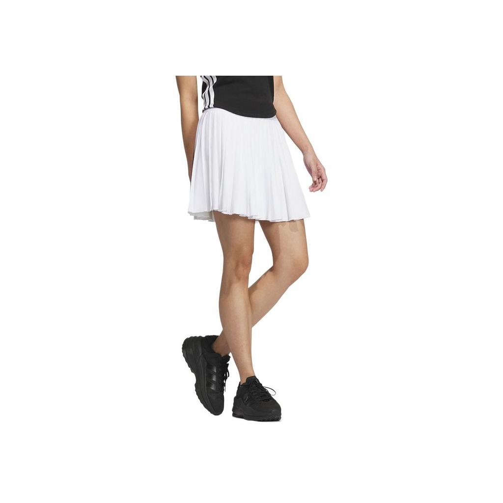 New Adidas Sportlife SS25 Casual Short Skirts Women's White JY7701