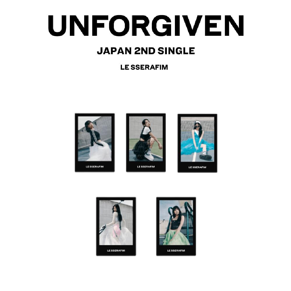 

Предзаказ LE SSERAFIM UNFORGIVEN JAPAN Значок в виде фотобанки