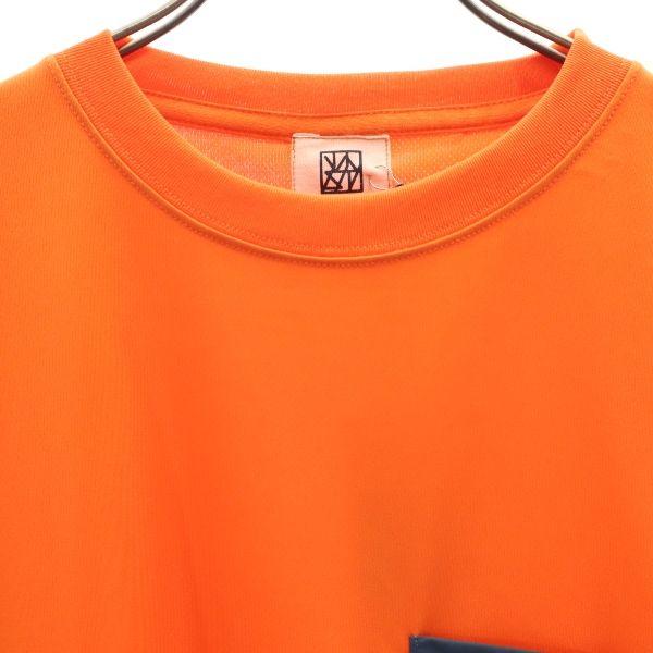 Unused VAST222 20ss Short Sleeve With Pocket T-shirt 3 Polyester Shirt Men's Used