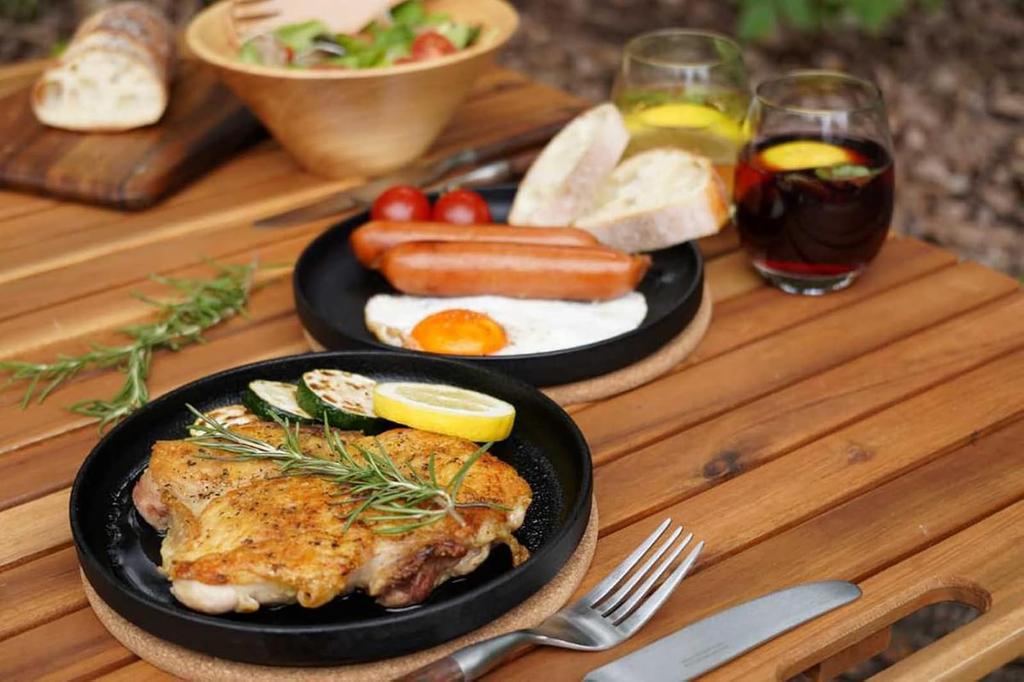 IK Iron Stacking Steak Plate 17cm 11301