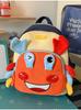 Schoolbag new children's backpack, cute cartoon animal backpack, large capacity, lightweight kindergarten boys and girls' student backpack
