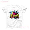 Ich liebe Graffiti Illustration T-Shirt vintage gewaschen Unisex Stilvoll Dehnbar Mode Lässig Streetwear Mann Bequem