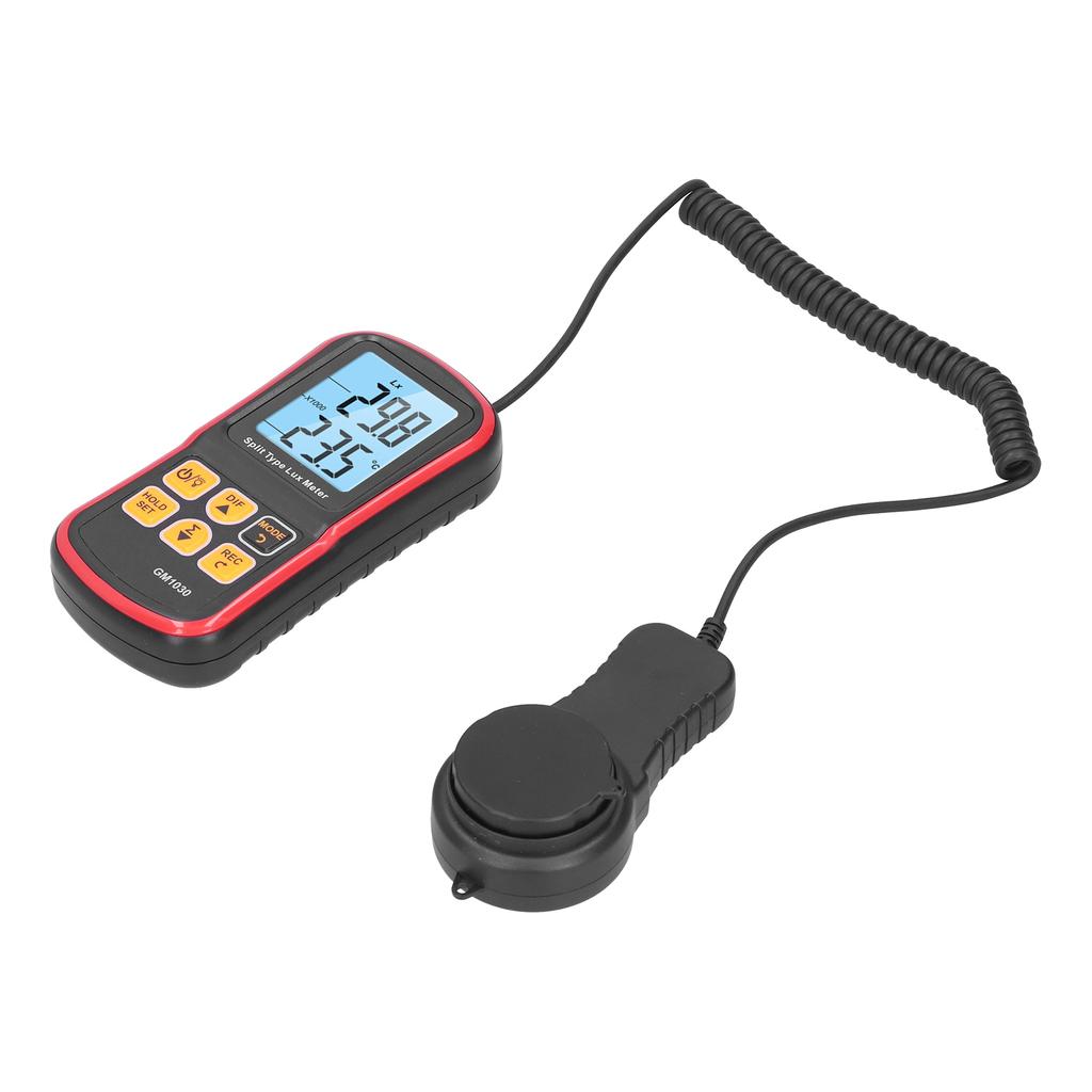 BENETECH Digital Luminance Meter HighAccuracy Handheld Industrial MultiFunction Illuminance Meter