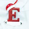 Beautifully Handpainted Crafted Resin Christmas Ornaments With 26 Alphabet Letters A To Z For Decor Stylish