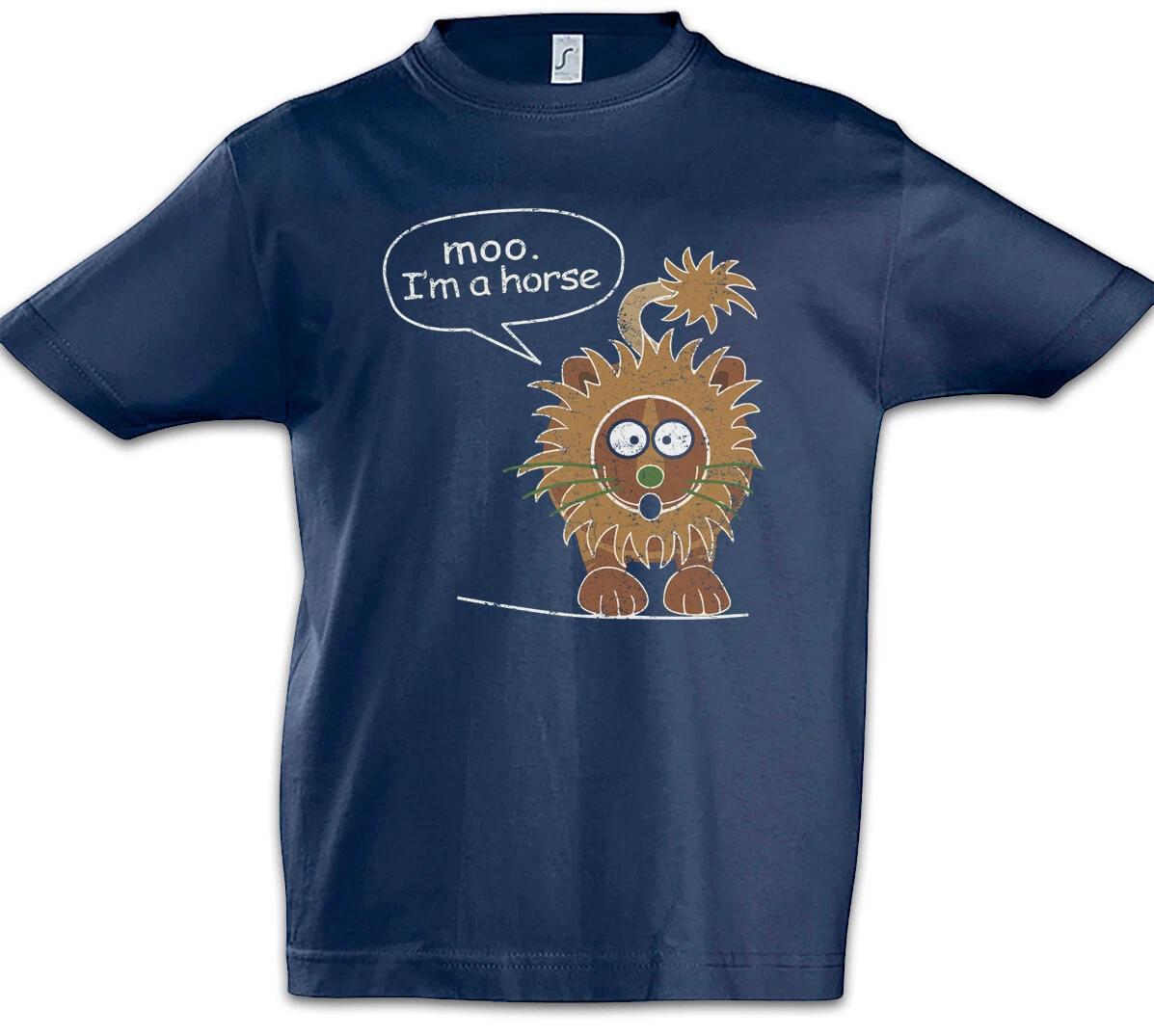 

Moo I m A Horse Kids Boys kids boys T-Shirt Modern Phil Fun Family Dunphy Lion Symbol 110