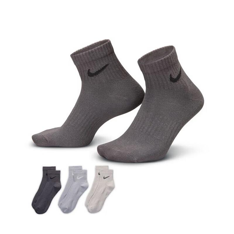 Nike Unisex Mid-Calf Athletic Socks 3-Pair Pack L