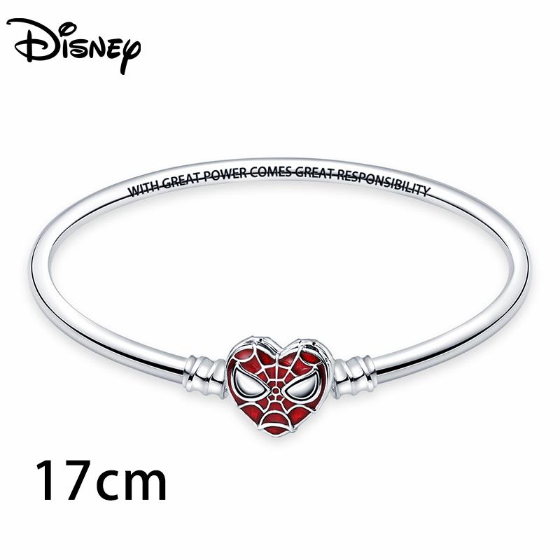 Disney 925 Silver Red Spider Ratatouille Charms Bead Earrings Bracelet Fit Original Bracelets DIY Birthday Jewelry Gift