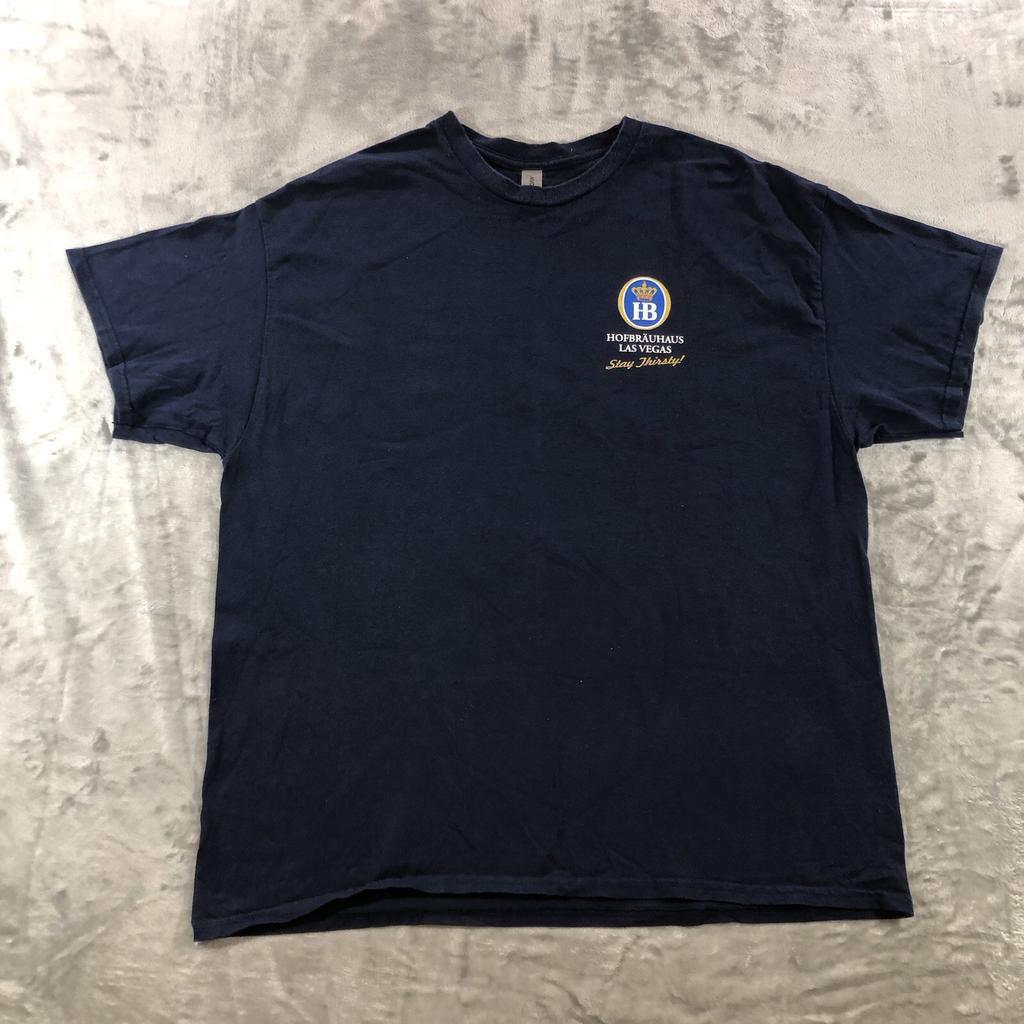 Hofbrauhaus Munchen Maglietta XL Las Vegas Bicchieri da Birra Pub Bar Maglietta Unisex