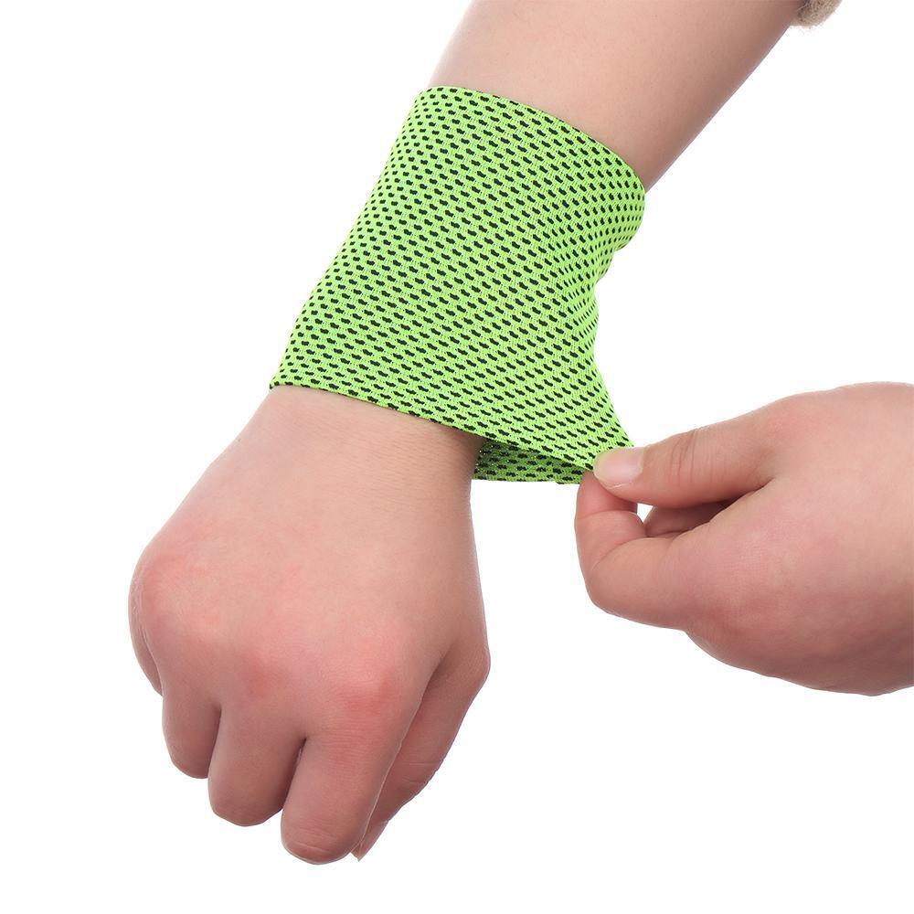 1 Stück Handgelenkschützer Eiskühlende Schweißbänder Sport-Handgelenksbänder Handgelenk-Manschette