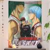 Arazzo da Parete Grande Stampato Anime Giapponese Kuroko No Basket Decorazione Murale Buddha Indiano Decorazione Artistica Stregoneria Bohemien Hippie