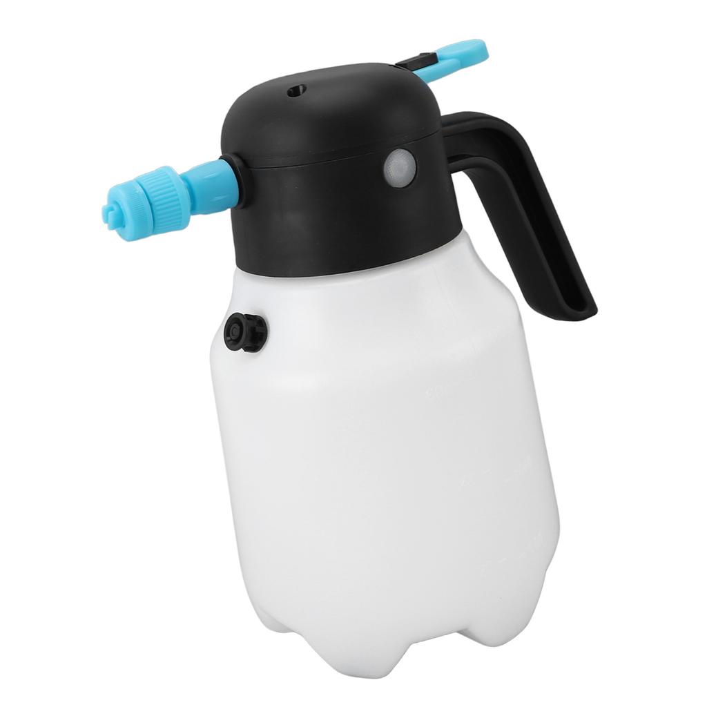 Foam Sprayer, 1.8L Pressurized PP Electric Spray Bottle, Cordless Pressure Washer Foam Cannon for Home Cleaning, Car Detailing,