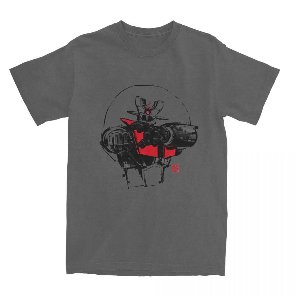 Men Women Ink Mecha  Robot T Shirt Outfits Awesome Pure  T Shirt Tee Clothing Printed