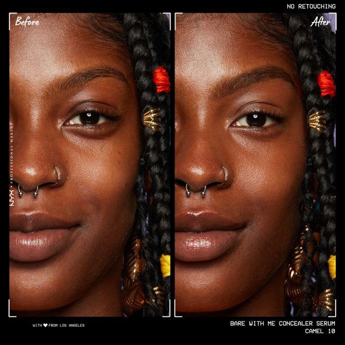 Sérum Correcteur - NYX PROFESSIONAL MAKEUP - Bare With Me - Fini Naturel - Vegan - Teinte Camel (10)